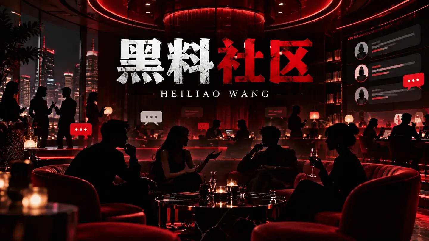 黑料社区主题视觉